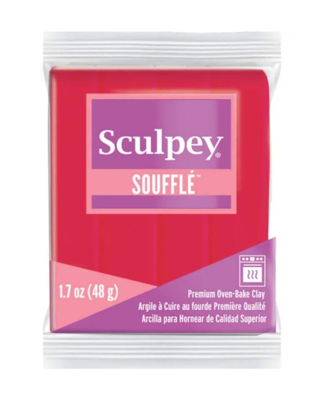 Sculpey Soufflé - Raspberry