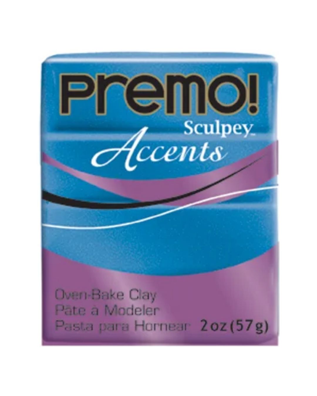 premo! Accents - Blue Glitter