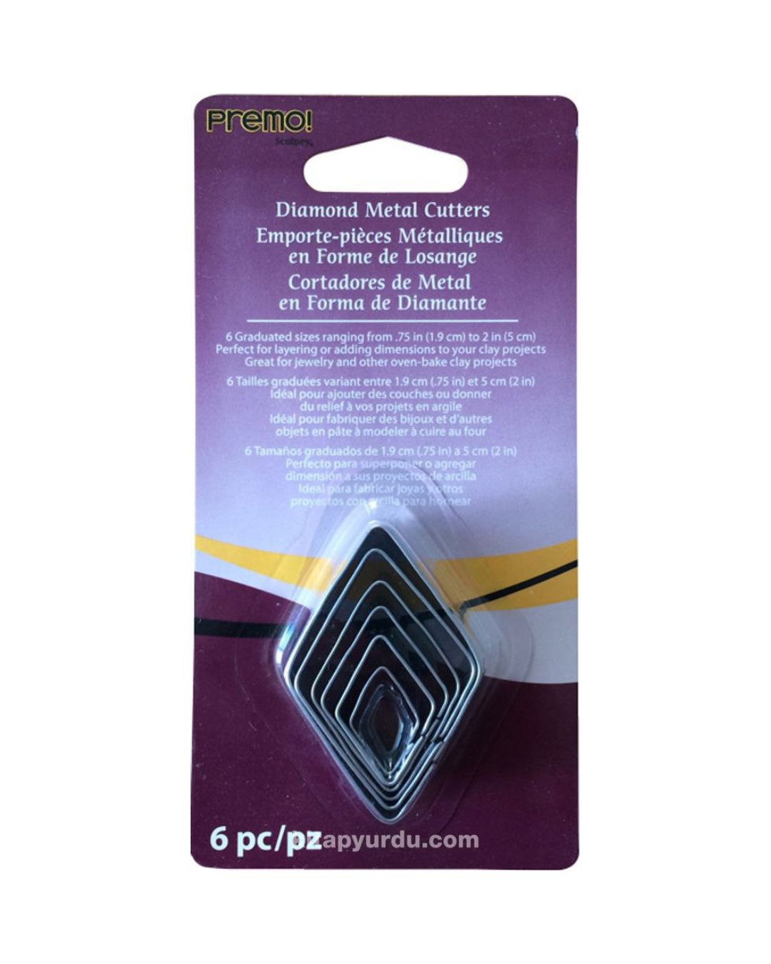 Set de Cortantes: Diamond, 6 pc